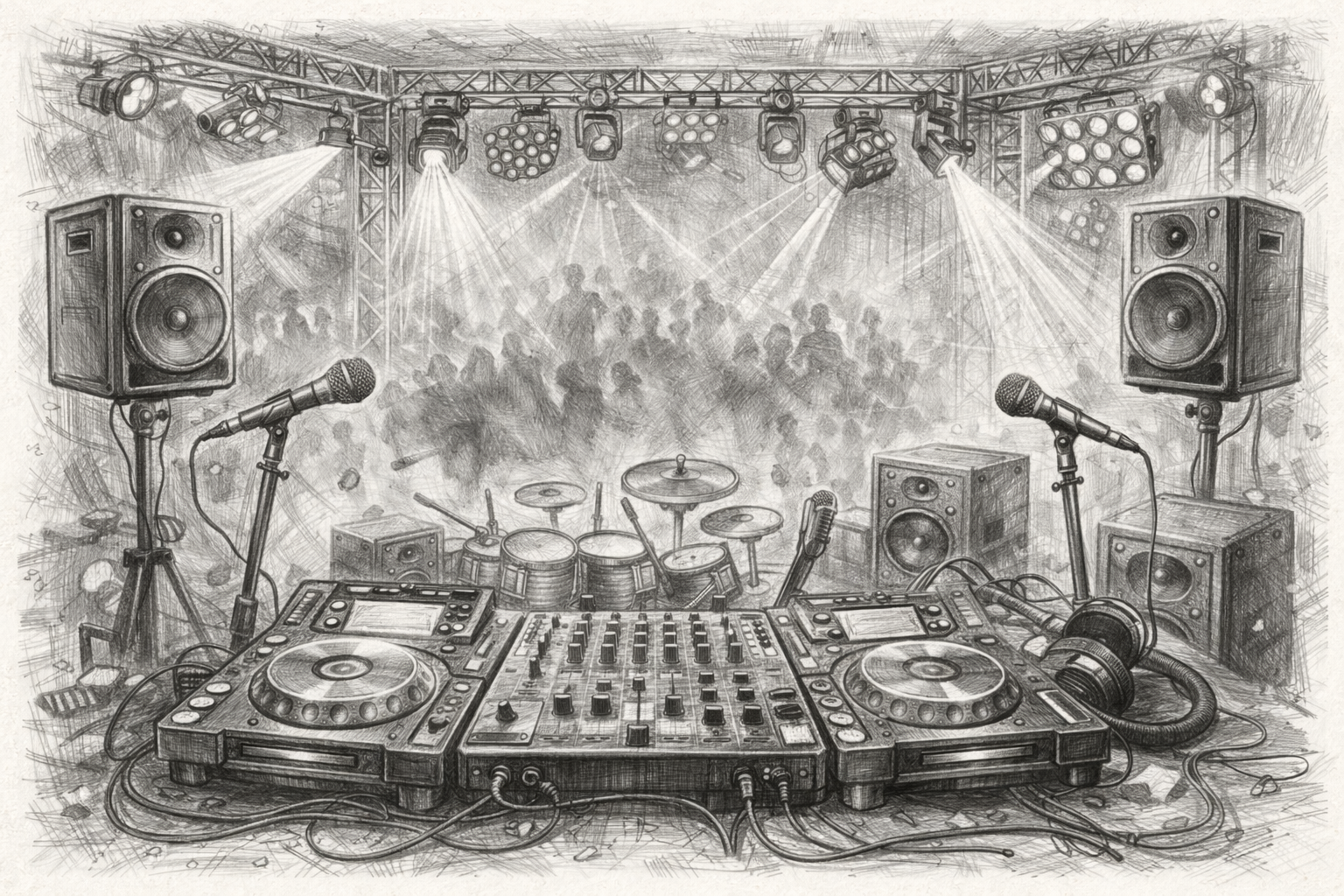 Console DJ, controllere dj, Boxe , subwoofere, Lumini de petrecere, Scenă si stative