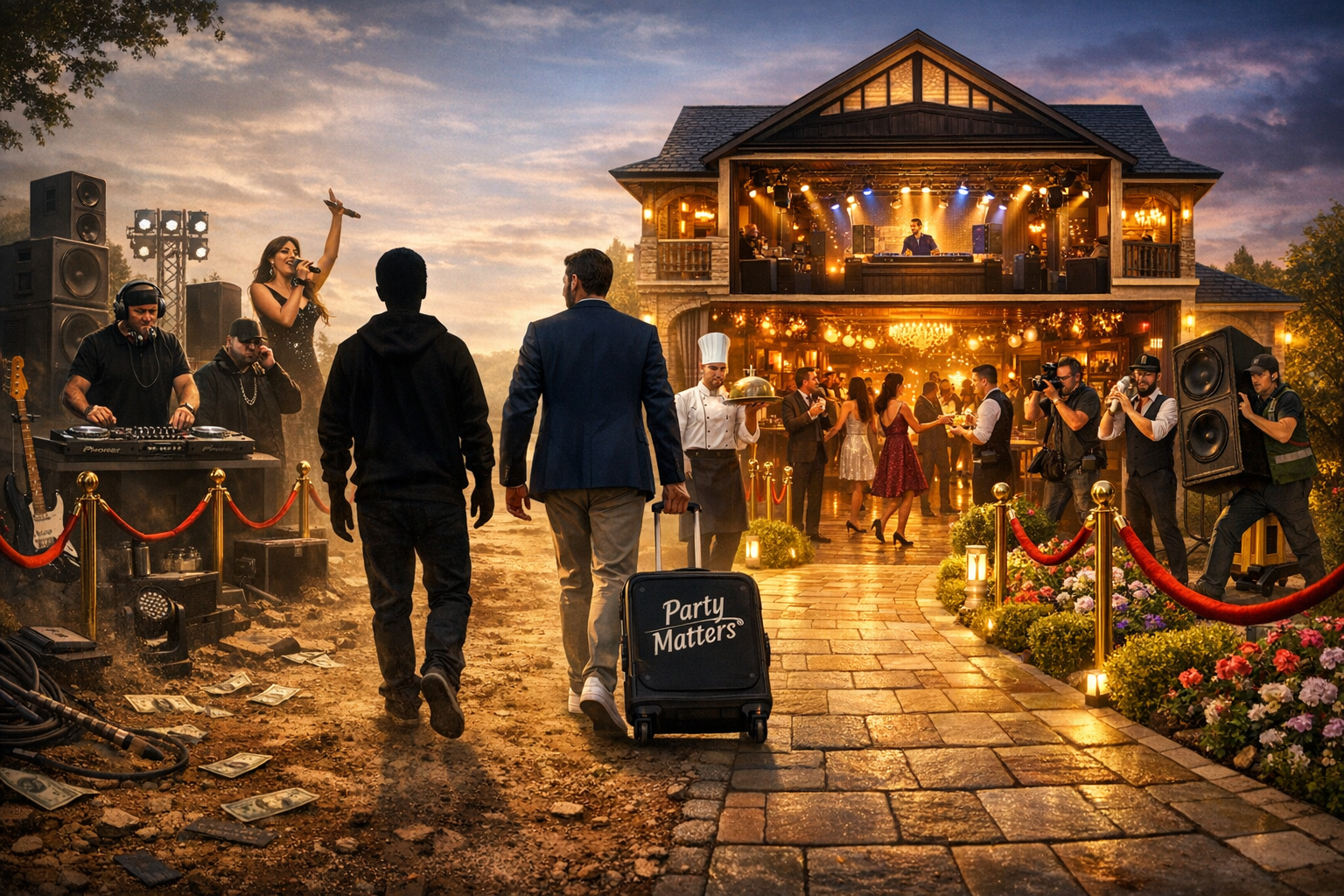 organizare evenimente- event planner, booking artisti, inchiriere echipament audio